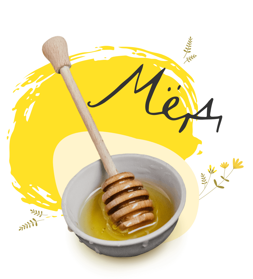 a cup of honey