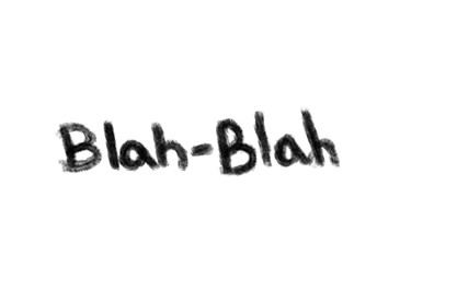 blah-blah